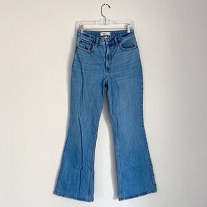 Abercrombie & Fitch Curve Love High Rise Vintage Flare Jeans